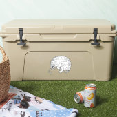 心理学ヴィンテージ学精神医学 シール (クーラー)