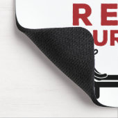 心理学専攻のは心持読悪い マウスパッド (コーナー)