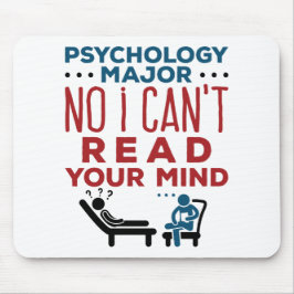 心理学専攻のは心持読悪い マウスパッド