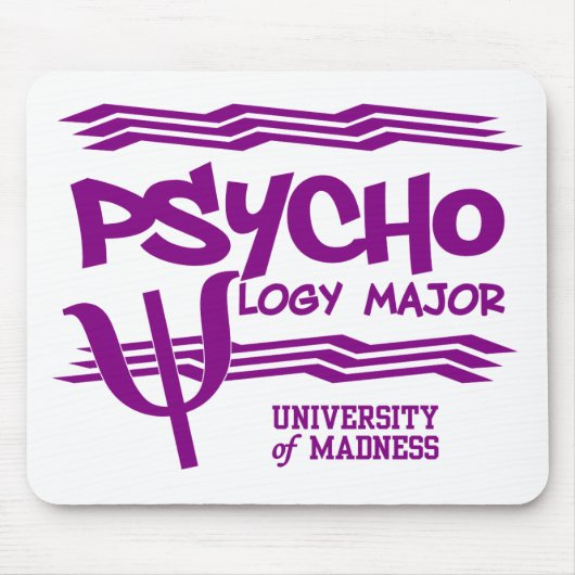 心理学専攻の口 マウスパッド (正面)