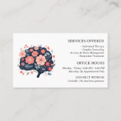 心理学的モダン心理療法 名刺 (裏面)