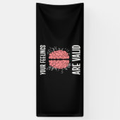 心理学者あなたの感覚は有効 横断幕 (縦)