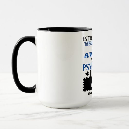 心理学者おもしろいギフトマグ マグカップ (左)