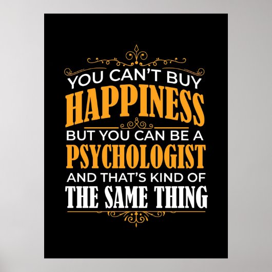 心理学者になれる ポスター (正面)