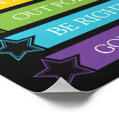 心理学者のオフィスのドアの標識はどこか ポスター (角)