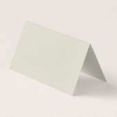 心理学者のシンボル折り畳みビジネス 名刺 (裏面)