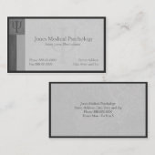 心理学者の名刺 名刺 (正面/裏面)