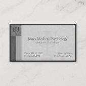 心理学者の名刺 名刺 (正面)