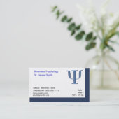 心理学者の名刺 名刺 (スタンド正面)