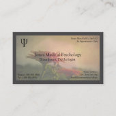 心理学者の名刺 名刺 (正面)