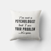 心理学者の問題 クッション (裏面)