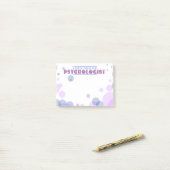 心理学者の泡デザインのポスト・イット ポストイット (デスク上)