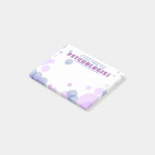 心理学者の泡デザインのポスト・イット ポストイット (アングル)