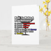 心理学者を作る方法 カード (黄色い花)