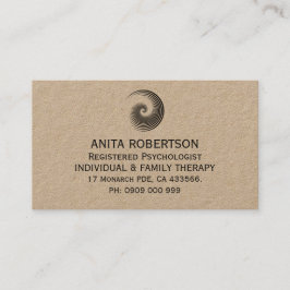 心理学者アポイントメント名刺 予約カード