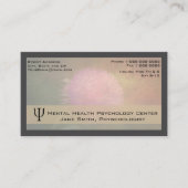 心理学者カウンセラー業務 名刺 (正面)