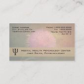 心理学者カウンセラー業務 名刺 (正面)