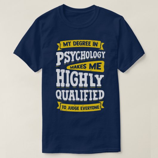 心理学者ギフト Tシャツ (デザイン正面)