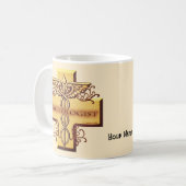 心理学者クロスカドゥセウス コーヒーマグカップ (正面左)