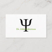 心理学者グリーンツリー 名刺 (裏面)