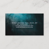 心理学者コスモブルービジネスカード 名刺 (裏面)