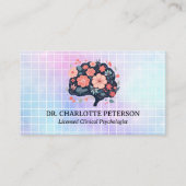 心理学者サイコセラピーカウンセラー 名刺 (正面)