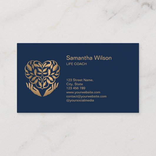 心理学者セラピストカウンセラー精神科医バス 名刺 (裏面)