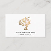 心理学者セラピストカウンセラー精神科医 名刺 (正面)