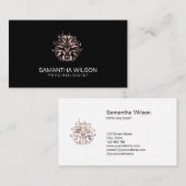 心理学者セラピーカウンセラー精神科医脳 名刺 (正面/裏面)