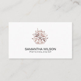 心理学者セラピーカウンセラー精神科医脳 名刺