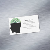 心理学者セラピーモダンカウンセリングオフィスツリー マグネット名刺 (インサイチュ)