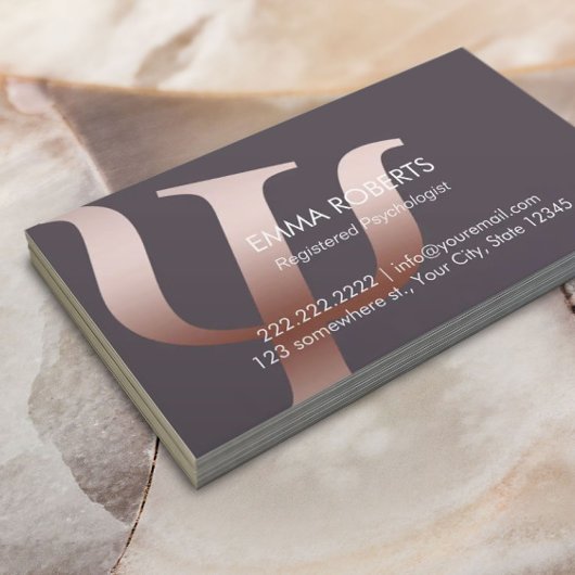 心理学者バラ金ゴールドシンボルアポイントメント 予約カード