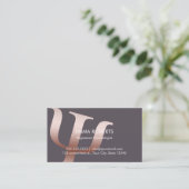 心理学者バラ金ゴールドシンボルアポイントメント 予約カード (スタンド正面)