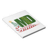 心理学者メリークリスマス ノートパッド (アングル)