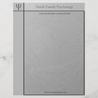 心理学者レターヘッド レターヘッド