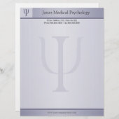 心理学者レターヘッド レターヘッド (正面/裏面)