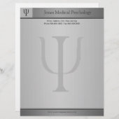 心理学者レターヘッド レターヘッド (正面/裏面)