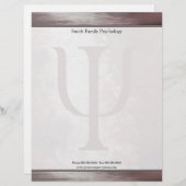 心理学者レターヘッド レターヘッド (正面/裏面)