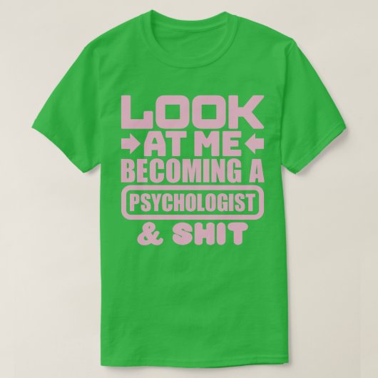 心理学者卒業2 Tシャツ (デザイン正面)