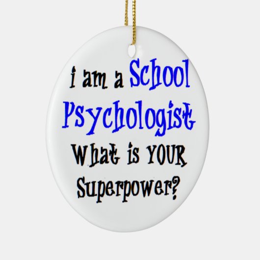 心理学者学校 セラミックオーナメント (右)