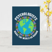 心理学者感動的引用文ありがとう カード (黄色い花)