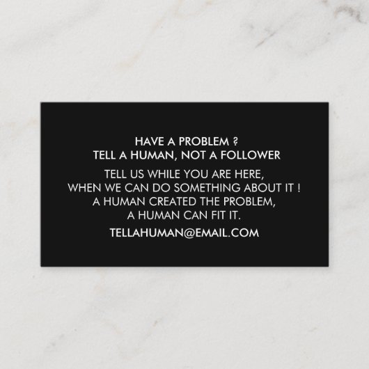 心理学者白黒名刺 名刺 (正面)