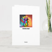 心理学者精神科医又はカウンセラー誕生日 カード (裏面)