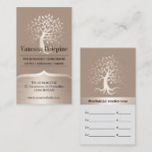 心理学者金ゴールドツリープロフェッショナルアポイントメント 予約カード (正面/裏面)