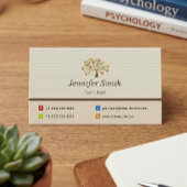 心理学者 – エレガントツリー記号 名刺