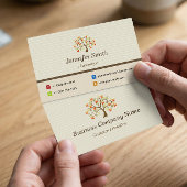 心理学者 – エレガントツリー記号 名刺