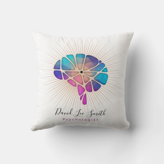 心理学者 クッション (裏面)