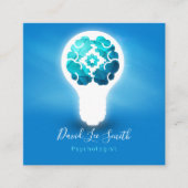 心理学者 スクエア名刺 (正面)