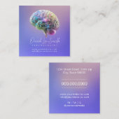 心理学者 スクエア名刺 (正面/裏面)