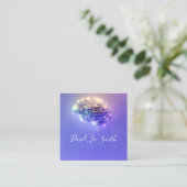 心理学者 スクエア名刺 (スタンド正面)